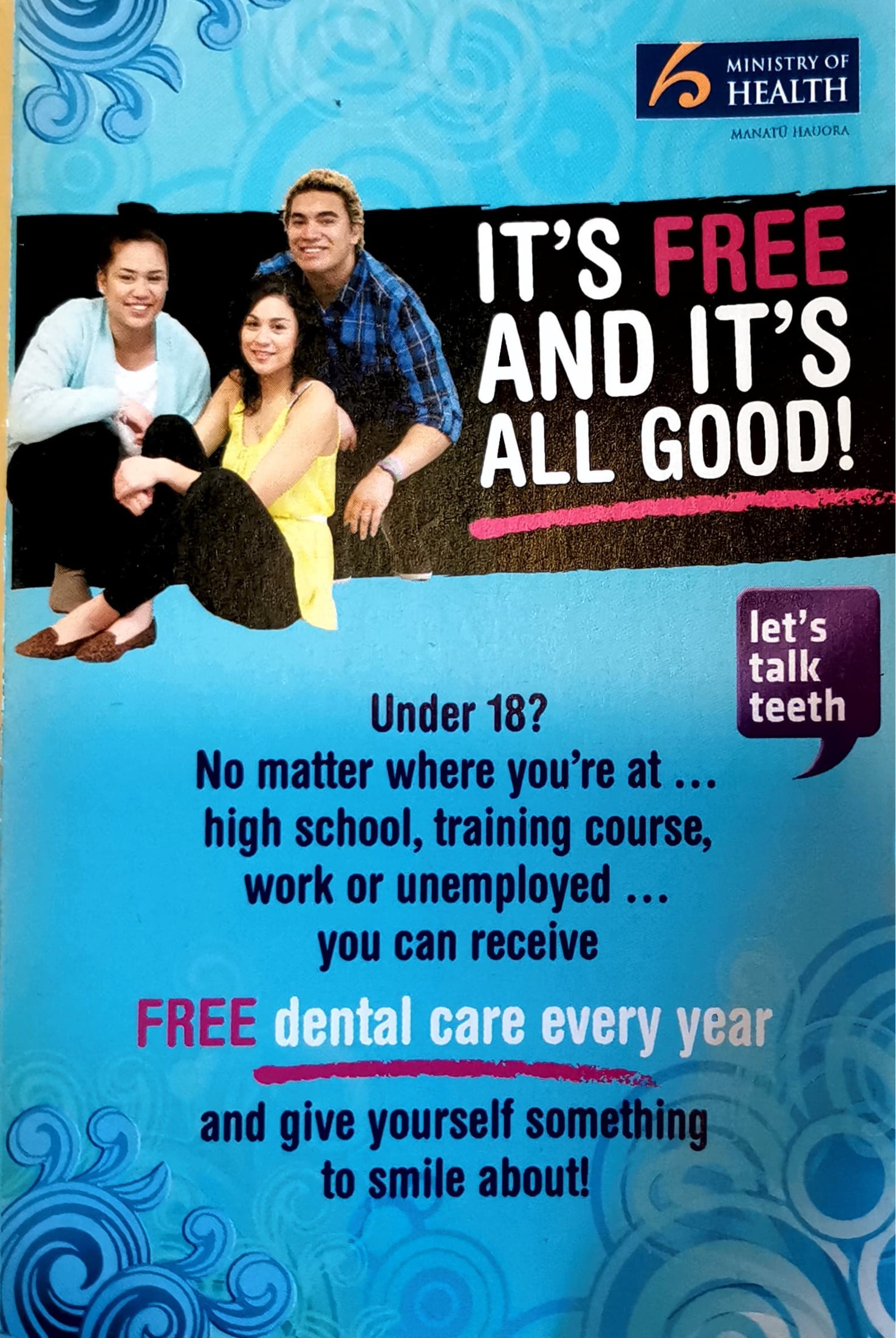 Free Dental For Under 18 At Seymour Dental Centre In Blenheim Marlborough NZ